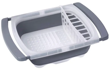 Progressive International CDD20GY Collapsible Dish Drainer