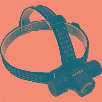 K Tool International CED5555A-ISN Rechargeable 2,000 Lumens Headlamp/flashlight