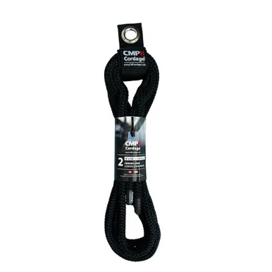 Panther Products CFL3806BK Double Braid Fender Line 3/8" x 6' Black (2 Pack)