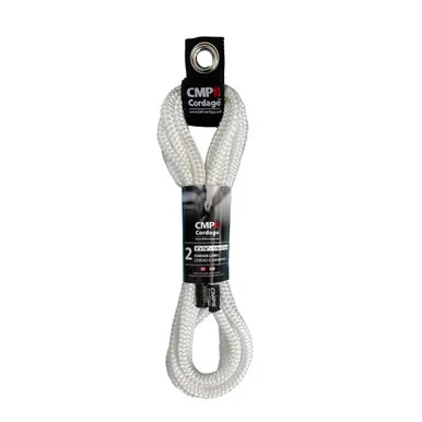 Panther Products CFL3806WH Double Braid Fender Line 3/8" x 6' White (2 Pack)