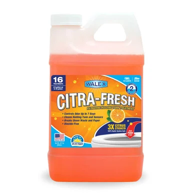 Walex CITRAFR32 Citra-Fresh Liquid Black Tank Treatment Citrus 32oz