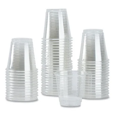 Karat By Lollicup CKC3 Pet Plastic Cups, 3 Oz, Clear, 2,500/carton