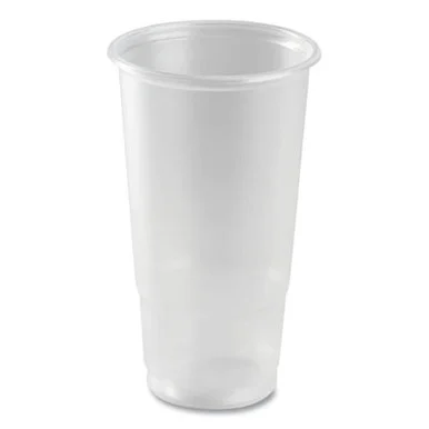 Karat CKPP32 Polypro (pp) Cups, 32 Oz, Translucent, 600/carton