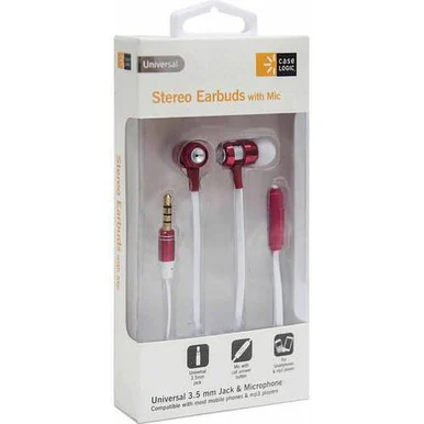 Bytech CLSTHD803 Cl Earbuds With Mic Pink/white