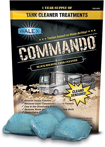 Walex CMDOBGCA Commando Black Tank Cleaner -