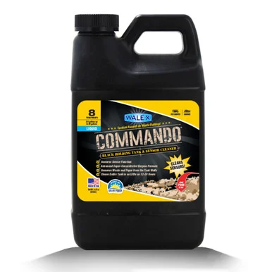 Walex CMDOLQ32 Commando Liquid Black Tank & Sensor Cleaner 32oz