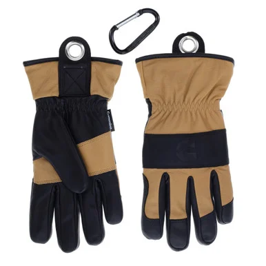Cummins CMN35159 Winter Leather Gloves Cmn35159 - Work Gloves Goatskin Leather Fleece Lined With Thinsulate Winter Gloves Men Women Driving Utility Glove - Large