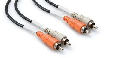 Hosa CRA-200 Series Dual Audio Cable - RCA Male - RCA Male - 3.28ft CRA201