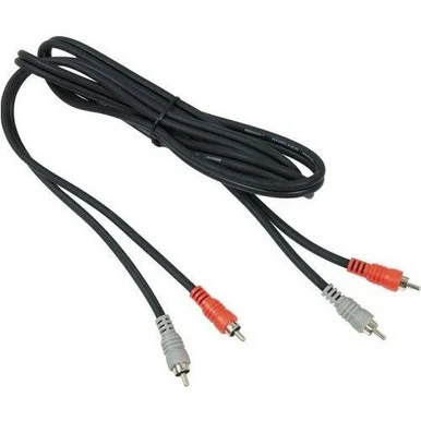 Hosa Cra-200 Series Dual Audio Cable - 2 X Rca Male - 2 X Rca Male - 19.69ft (cra206)