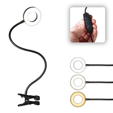 OttLite Capture Clip-On LED Ring Light (csj36g5w)