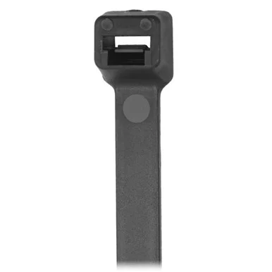 Pacer Group CT4H-50BK Pacer 15" Cable Tie - Black - 120lb Tensile Strength - 4" Bundle Diameter - 100 Piece Bag