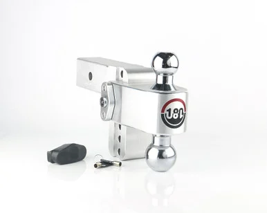 Weigh Safe CTB42.5 Aluminum Adjustable Drop Hitch 4" for 2.5" Receiver CTB42.5