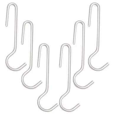 Range Kleen C59 6-Piece Chrome Narrow Pot Rack Hooks CW6007R