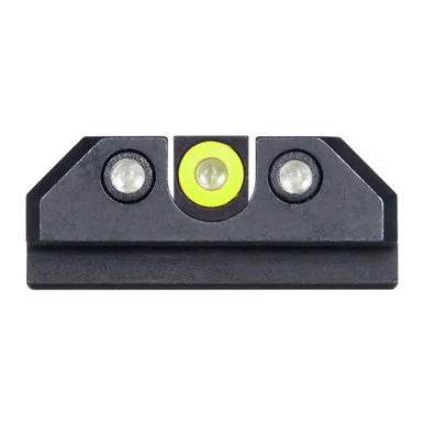 Nightfision CZU077007YGZG Night Fision Night Sight Set For Cz-usa P-10 C/f Yellow Front Ring/black U-notched Rear Rings