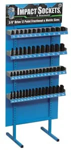 Grey Pneumatic D156-12 3/8" Drive 12 Point Fractional And Metric Display (3 Bxs)