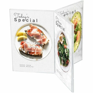 Deflecto 6-Sided Sign/Menu Holder (def-4443)