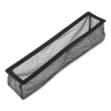 Deflecto RFN124 Register Nets, 4 X 12 X 0.1, Black DEFRFN124