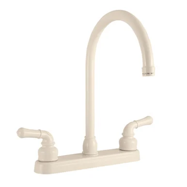 Dura Faucet DFPK330HCB J-spout Rv Kitchen Faucet Bisque Pa DFPK330HCBQ