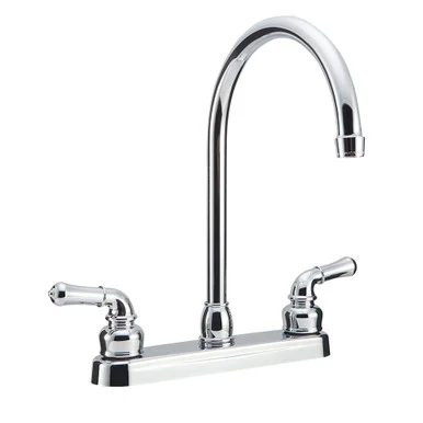 Dura Faucet DFPK330HCC J-spout Rv Kitchen Faucet Chrom Pol DFPK330HCCP