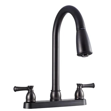 Dura Faucet DFPK350LVB Non-metallic Dual Lever
