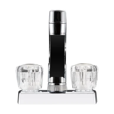 Dura Faucet DFPK640ACP Two Handle 4' Kitchen/bar Faucet