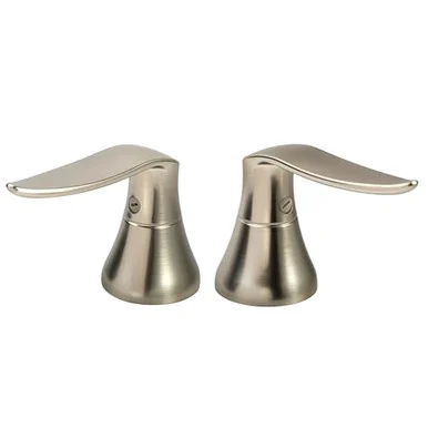 Dura Faucet DFRKLHSN Elegant Style Lever Handles - Brush DFRKLHSN_100