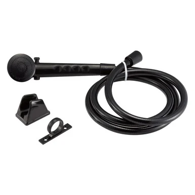 Dura Faucet DFSA130BK Rv Shower Head & Hose - Black DFSA130BK_100