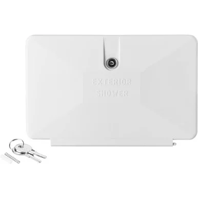 Dura Faucet DFSA170DWT Rv Exterior Shower Box Door Only -