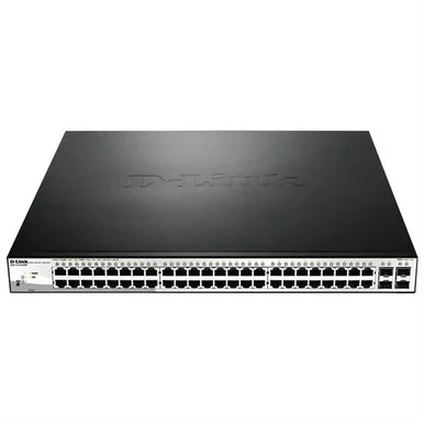 D-link Dgs-1210-52mp Ethernet Switch - 52 Ports - Manageable - 48 X Poe - 4 X Expansion Slots - 10/100/1000base-t, 1000base-x - Desktop, Rack-mountable (dgs-1210-52mp)