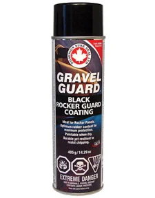 Dominion Sure Seal DOM-SVG1 Gravel Guard Rocker Guard Coating, Black, 14.29 Oz.