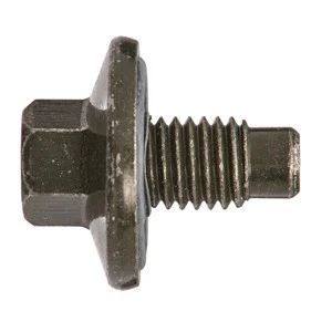 S.u.r. And R Auto Parts DP330 M12-1.75 Pilot Point W/ Inset Gasket Oil Drain Plug (5)