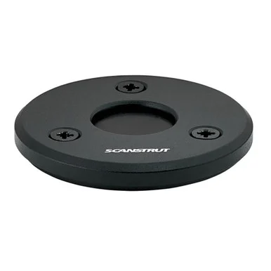 Scanstrut DS-LP-21A-BLK Black Anodized Aluminum Low-profile Cable Seal F/cables 4-9mm