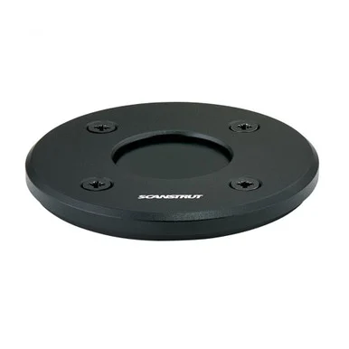 Scanstrut DS-LP-30-BLK Black Anodized Aluminum Low-profile Cable Seal F/cables 9-14mm & Connectors Up To ø30mm