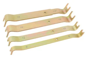 S.u.r. And R Auto Parts DT440 4 Piece Air Line Disconnect Tool Set