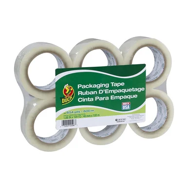 Shurtech Clear 654 yds Packaging Tape (duc-240968)