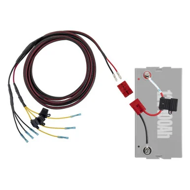 Connect Ease RCE12VGRPTLR Graph Power Tiller Battery Connection Kit