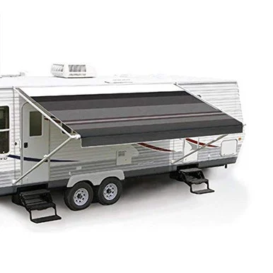 Carefree of Colorado EA196B00 Fiesta Patio Awning 19' Silver Fade