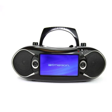 Emerson EDL-2870H-BK 7" Bluetooth DVD Boombox