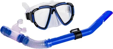 Endless EL-1015BLUE Snorkel Mask with Dry Top - Blue