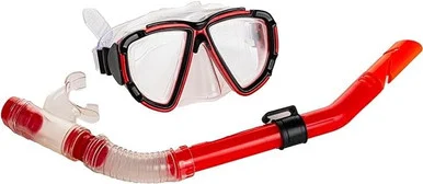 Endless EL-1015RED Snorkel Mask with Dry Top - Red
