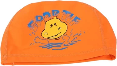 Endless EL-1017ORANGE Waterproof Swim Cap - Orange