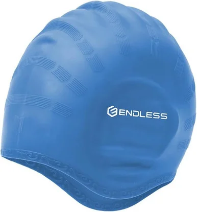 Endless EL-1023BLUE Waterproof Swim Cap - Blue
