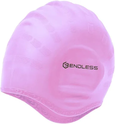 Endless EL-1023PINK Waterproof Swim Cap - Pink