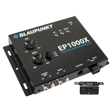 Blaupunkt EP1000XPRO Digital Bass Enhancer Processor With Dash Mount Control