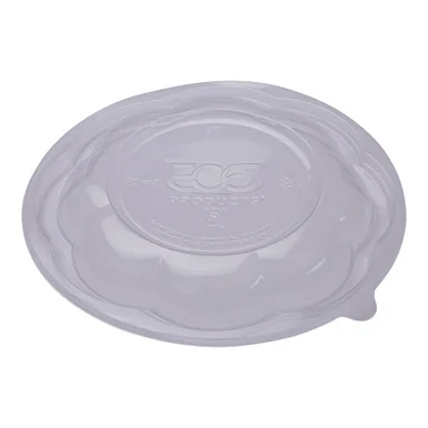 Eco Products EPSBLID Renewable And Compostable Lids For 24, 32 And 48 Oz Salad Bowls, Clear, Plastic, 300/carton