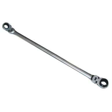 Mountain EX-PFFGBXZ14162 9/16"x5/8" Ratchet Double Box Flex Wrench