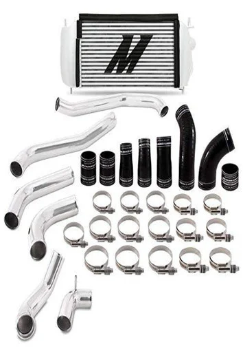 Mishimoto MMINTF35T17KPSL Intercooler Kit Silver