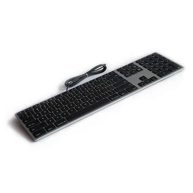 Matias Wired Aluminum Keyboard FK318B - Ergoguys