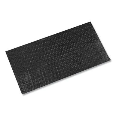 Crown Mats FL2436KD Tuff-spun Foot-lover Diamond Surface Mat, Rectangular, 24 X 36, Black