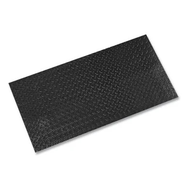Crown Mats FL3660KD Tuff-spun Foot Lover Diamond Surface Mat, Rectangular, 36 X 60, Black
